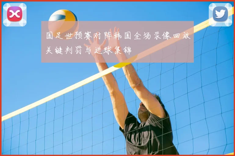 国足世预赛对阵韩国全场录像回放关键判罚与进球集锦